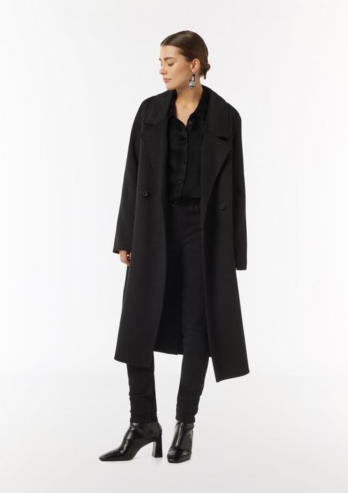 Immagine prodotto Comma Bluse Lange Satinbluse mit Fledermausärmeln (S)