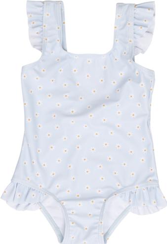Image du produit Little Dutch Robe de bain sans manches à volants Daisies Blue - 62/68 (62)