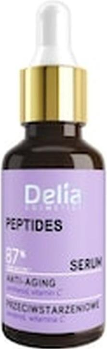 Actual product image Delia Cosmetics Peptide Anti-Aging Serum for Mature Skin 30ml (30 ml)