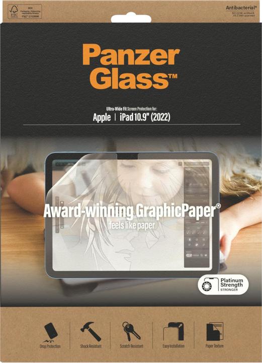 Immagine prodotto PanzerGlass UWF GraphicPaper (1 Pezzo/i, iPad 2022 (10a generazione))