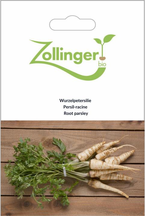 Actual product image Zollinger Bio Root parsley