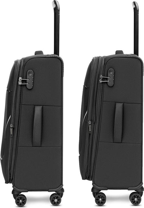 Produktbild Stratic taska 4-Rollen Trolley M 65 cm mit Dehnfalte (74 l, L (90 - 115l))