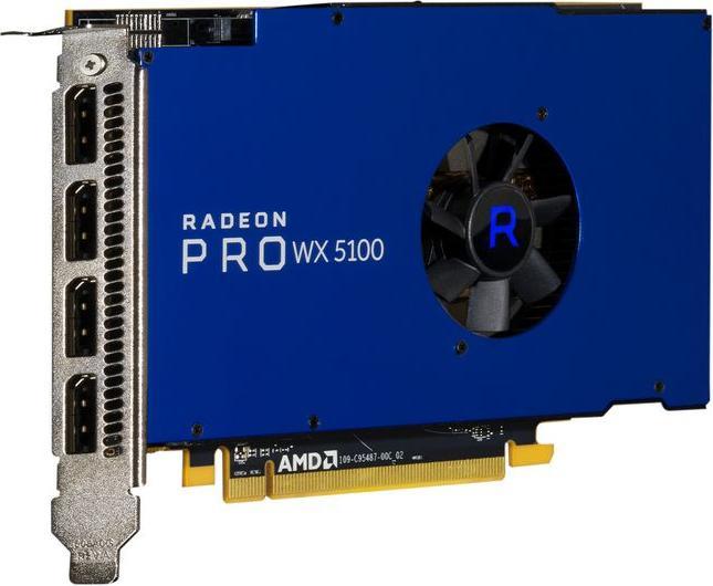 Actual product image AMD Radeon Pro WX5100 (8 GB, GDDR5)