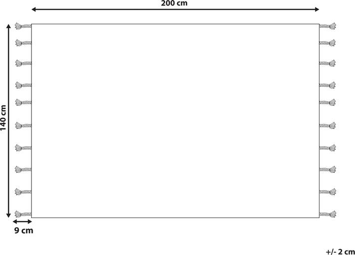 Produktbild Beliani Erler (140 x 200 cm)