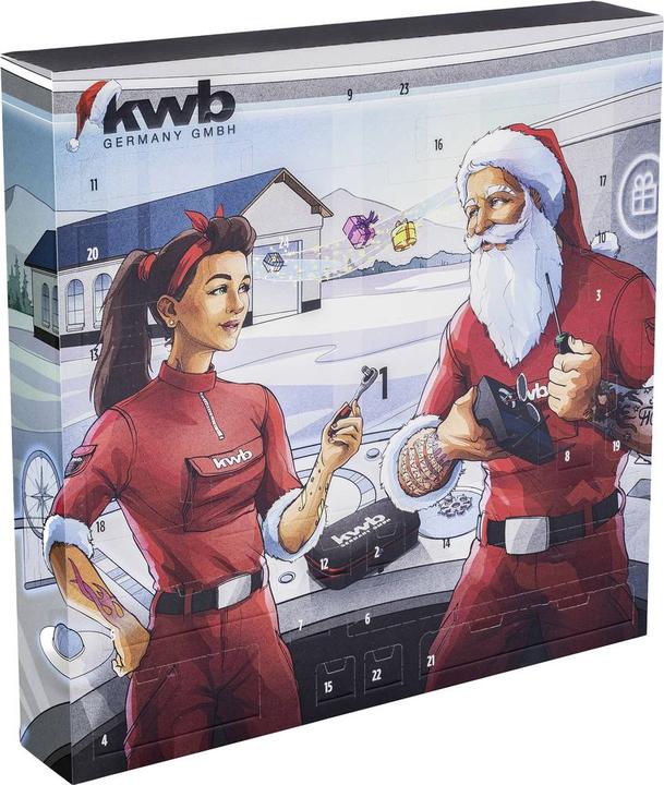 Actual product image kwb 41-piece Tool Advent Calendar