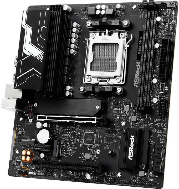 Image du produit AsRock B850M-X R2.0 (AM5, AMD B850, mATX)