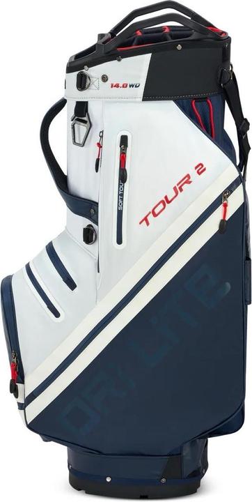 Produktbild Big Max Dri Lite Tour 2 Cartbag Weiss/Navy/Rot