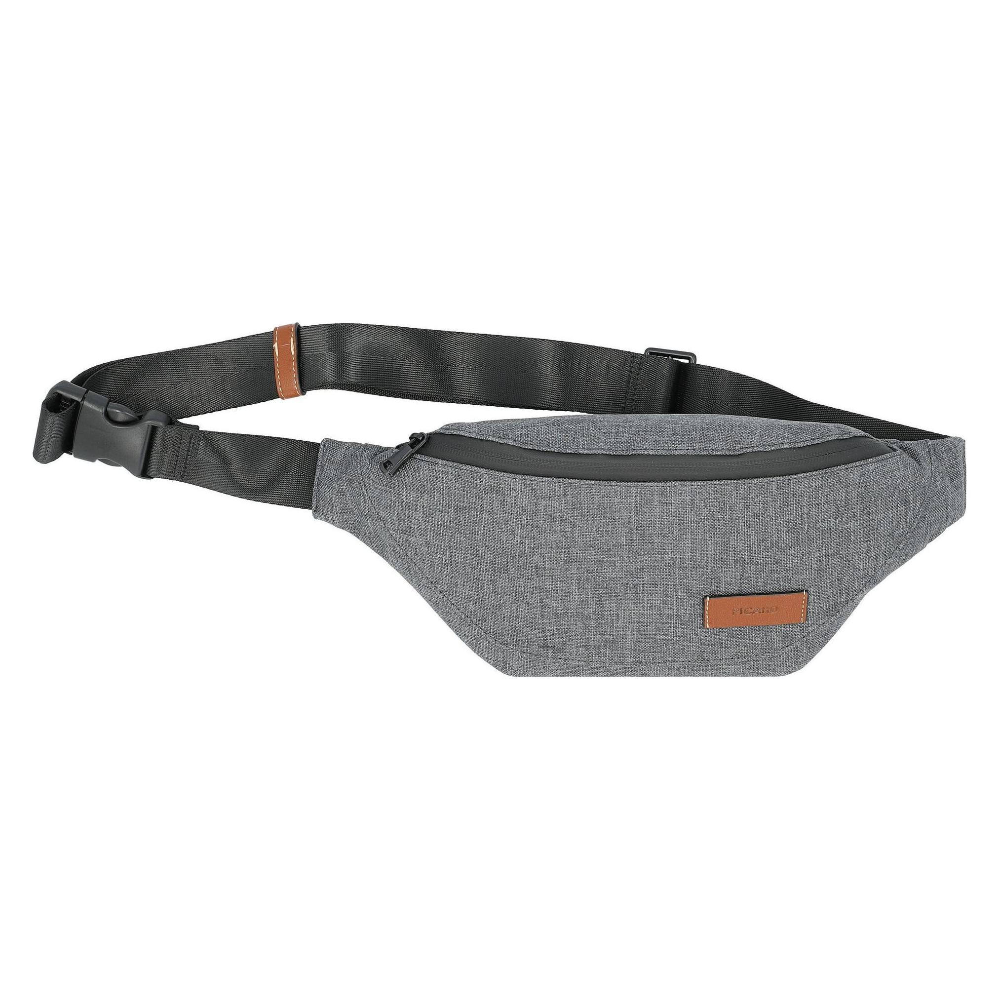 Picard, Damen, Bauchtasche, Go Eco Gürteltasche 34 Cm, Grau