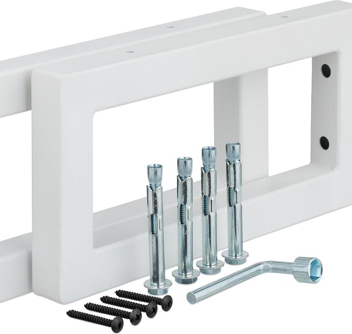 Relaxdays 2x Wandkonsole