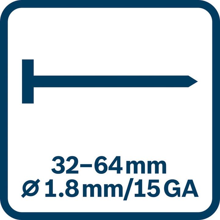 Image du produit Bosch Professional Cloueur à bois sans fil GNH 18V-64 MD, dans son carton
