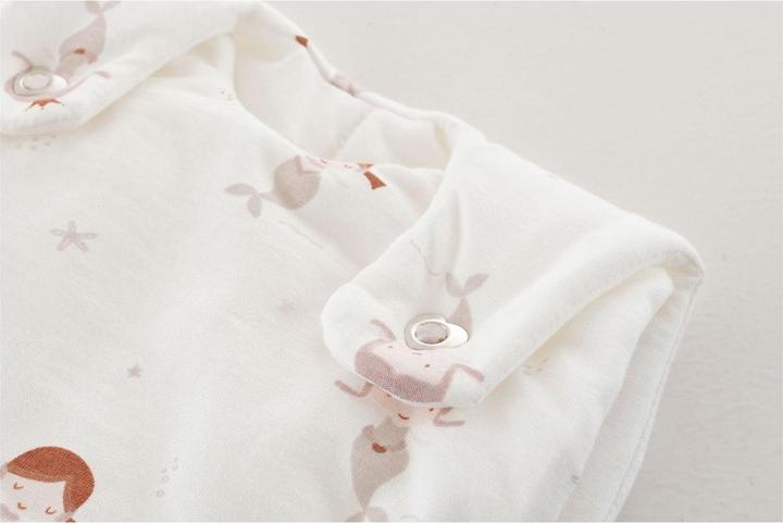 Actual product image Träumeland Baby-Ganzjahresschlafsack Mermaid Grösse 62/68 (68 cm, 2.5 TOG, All-season)