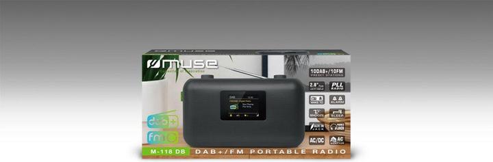 Actual product image Muse M-118 DB (DAB+, FM, PLL)
