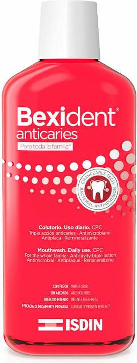 Immagine prodotto Isdin Bexident Collutorio Anticarie 500ml (500 ml, Collutorio)