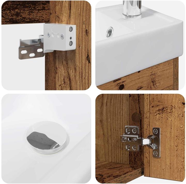 Actual product image vidaXL Badezimmer-Waschtisch (405 mm, 225 mm)