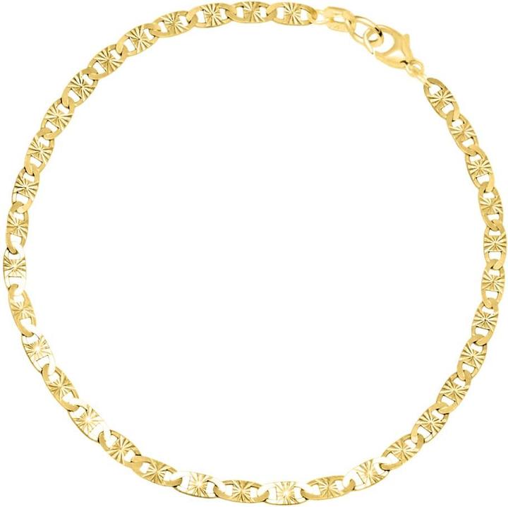 Image du produit Candy Bracelet Starlight, argent sterling 925, plaqué or (19 cm, Argent sterling 925, Plaqué or 18k, Argent massif de 925)