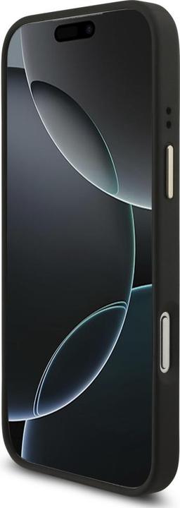 Produktbild Guess Case Magsafe 4G PU Leather Case With Triangle Logo And Gold Metal Camera Frame For iPhone 17 P (Apple iPhone 17 Pro Max)