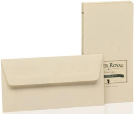 Immagine prodotto Magni 2033831008 - Paper Royal - Confezione buste con sf., DINlong, 20 pezzi, camoscio (20 x)