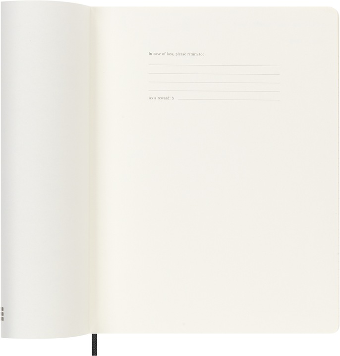 Produktbild Moleskine Notizkalender (19 x 25 cm, Englisch)