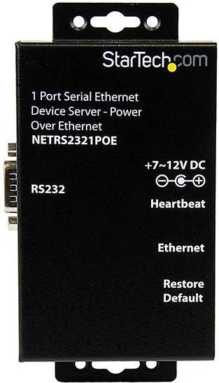 Produktbild StarTech .com 1 Port RS232 Serial Ethernet Device Server