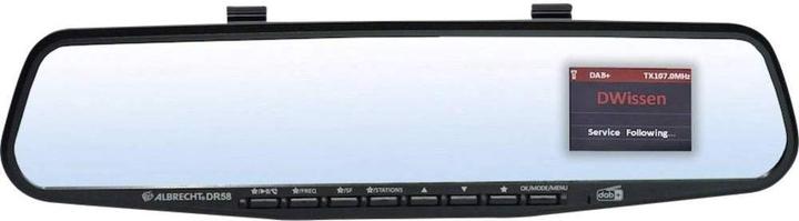 Albrecht DR 58 DAB+ adattatore autoradio nello specchietto retrovisore