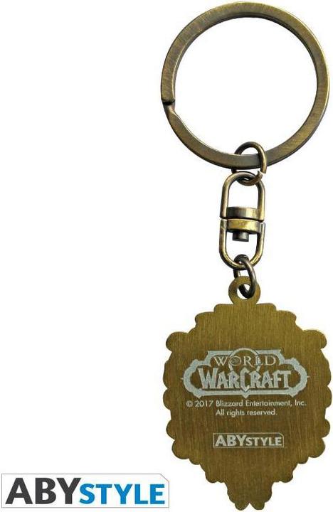 Actual product image ABYstyle WORLD OF WARCRAFT Keychain - Alliance