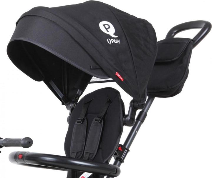 Actual product image Qplay Rito Plus tricycle black