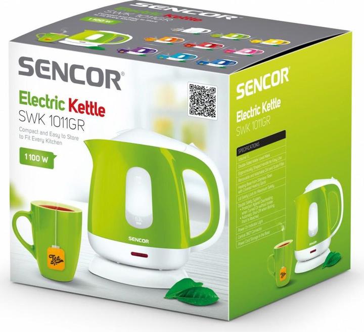 Productafbeelding Sencor Waterkoker 1.0L groen SWK1011GR (1 l)