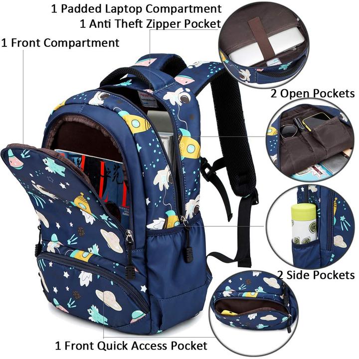Only-Bags.Store Kinderrucksack Grundschulranzen Leichter Kinderrucksack Set 3 Schultasche für Schüler
