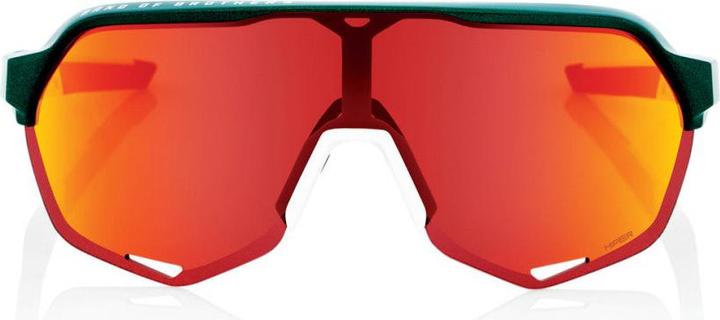Produktbild 100% Brille S2 (Weiss, Hiper Red)