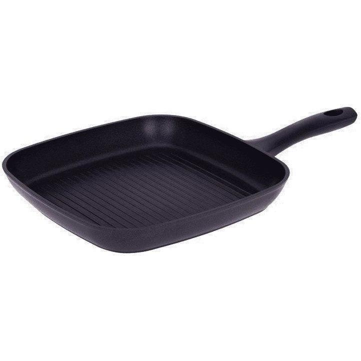 Thumbnail - MPM MPG-28/5/01 Grill pan, 28 cm, Pfanne + Kochtopf, Schwarz