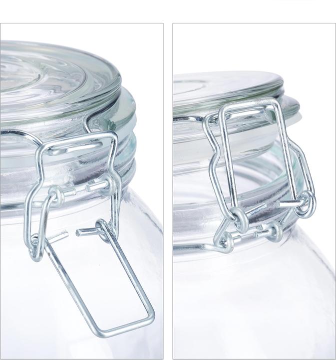 Actual product image Relaxdays Cliptop Jar (1 pcs., 3 l)