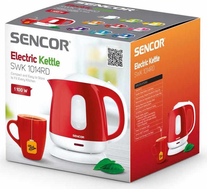 Image du produit Sencor Bouilloire électrique 1.0L red SWK1014RD (1 l)