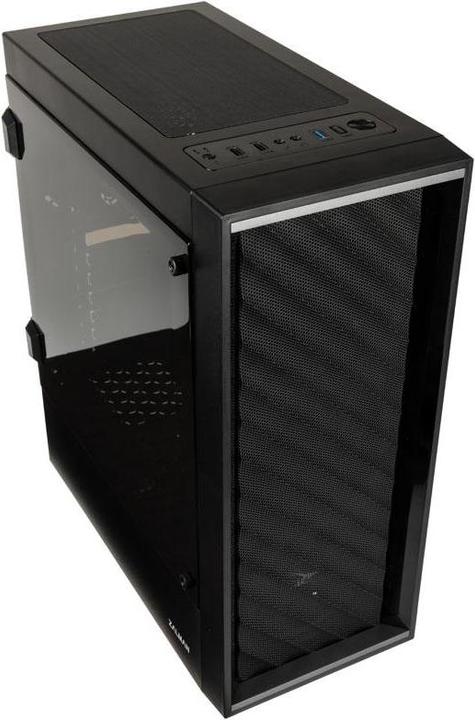 Actual product image Zalman T7 case T7 ATX Mid Tower PC Case (ATX, mATX, Mini-ATX)