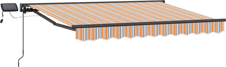 Anthrazit, Blau, Orange