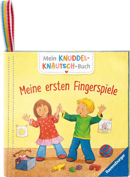 Actual product image Ravensburger My hug and scrunch book: My first finger games robust, washable and light as a feather. Practical (German)