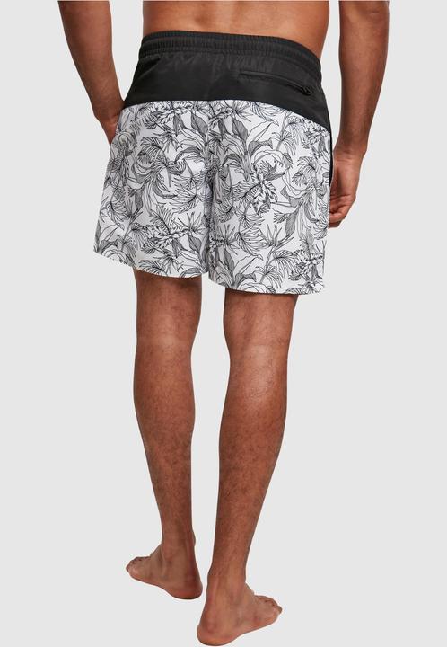 Produktbild Urban Classics Low Block Pattern Swim Shorts (XXL)
