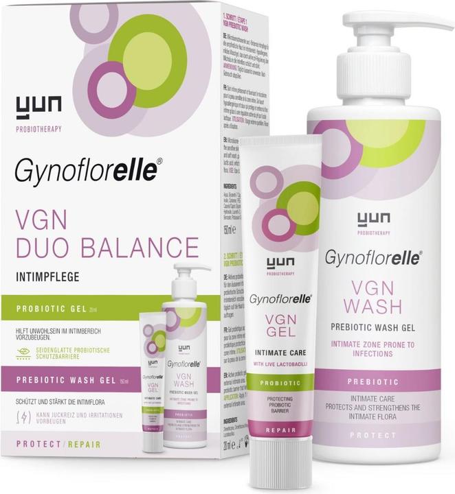 Produktbild Gynoflorelle VGN Duo Balance (712.80 ml, Intimcrème, Intimwaschlotion)