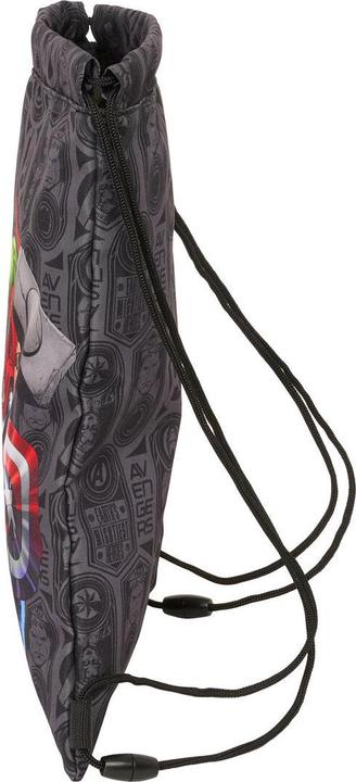 Actual product image The Avengers Rucksacktasche Mit Bändern Vendetta Schwarz 26 X 34 X 1 Cm