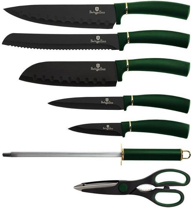 Produktbild BerlingerHaus Knife Set Bh-2563 Emerald With Stand (20 cm)