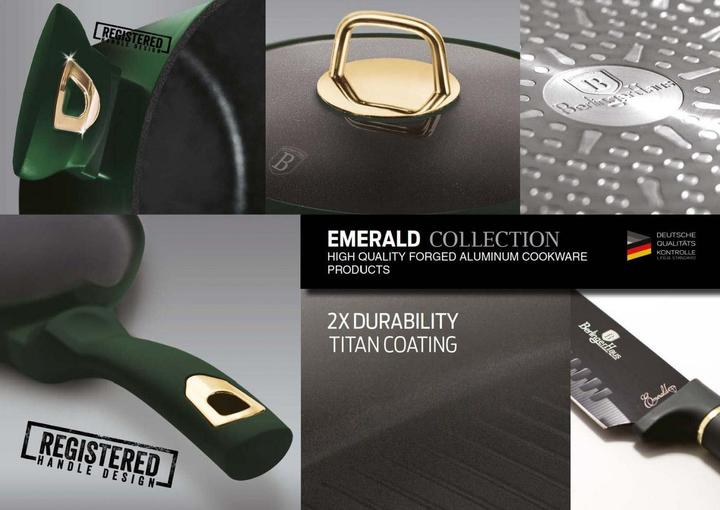 Produktbild BerlingerHaus Knife Set Bh-2563 Emerald With Stand (20 cm)