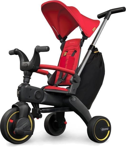 Produktbild Doona Liki Trike S3 5in1 Folding Tricycle - Black / Red