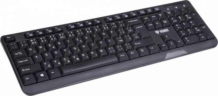 Actual product image Yenkee 1002CS keyboard with cable Black CZ + SK (YKB 1002CS) (DE, Cable)