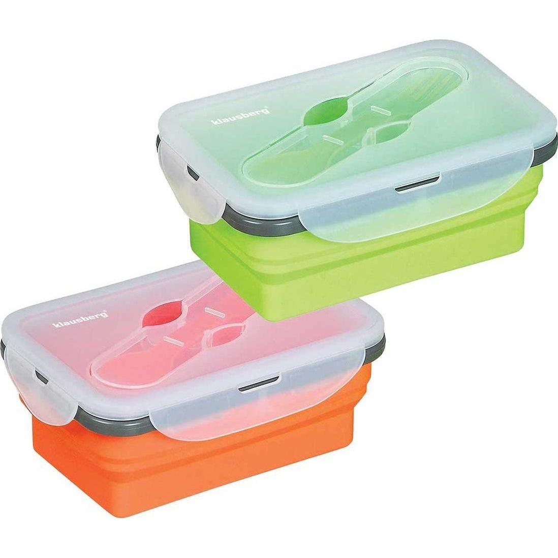 Thumbnail - Klausberg Silicone South Boxes With Fork And Spoon Kb-7021, Besteck