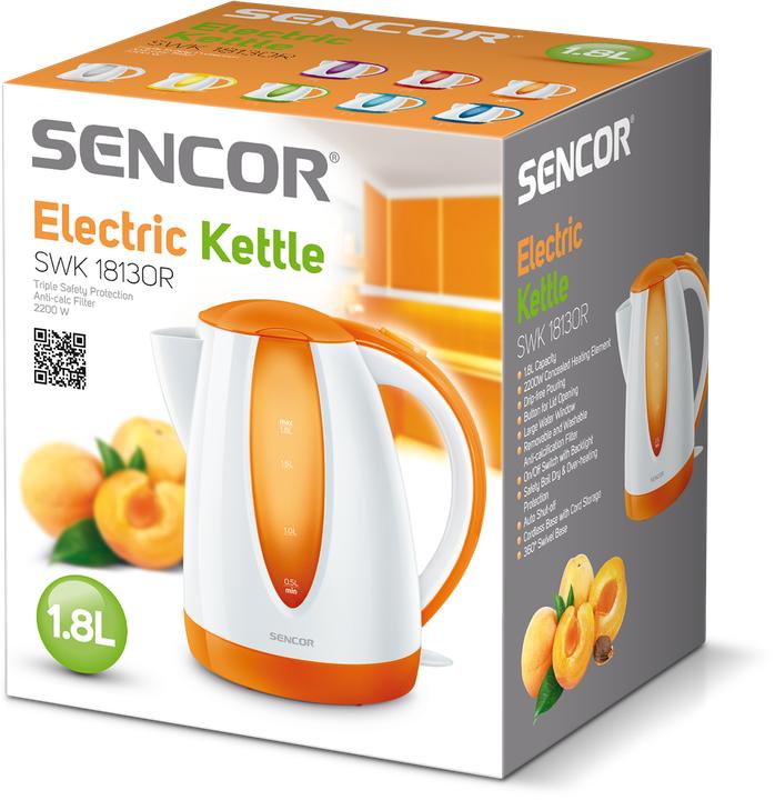 Produktbild Sencor Electric kettle 1.8l SWK1813OR (1.80 l)