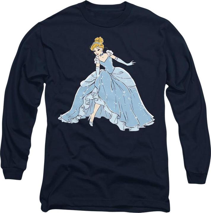 Actual product image Cinderella Unisex Adult Sparkling Princess T-Shirt (XL)