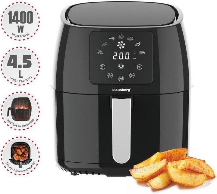 Produktbild Klausberg Frying pan / Deep fat fryer 1400W 4,5L KB-7551