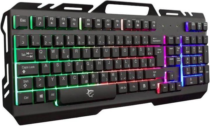 Actual product image Membrane Gaming Keyboard Shark Gladiator 2, LED Rainbow backlight, US layout (Eng. Int., Cable)