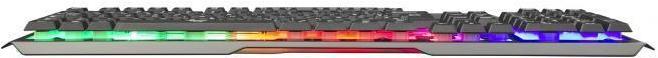 Actual product image Membrane Gaming Keyboard Shark Gladiator 2, LED Rainbow backlight, US layout (Eng. Int., Cable)