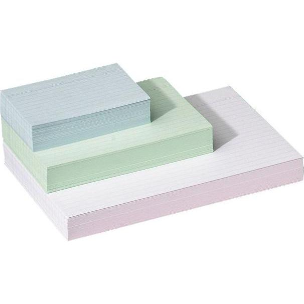 10x 0, Karteikarten, Karteikarten (A5, 190 g/m², 100 x)