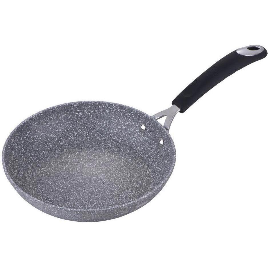BerlingerHaus GRANITE FRYER 20cm BH-1145 STONE TOUCH, Pfanne + Kochtopf, Grau